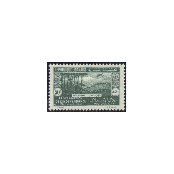 Grand Liban - Poste Aérienne 081