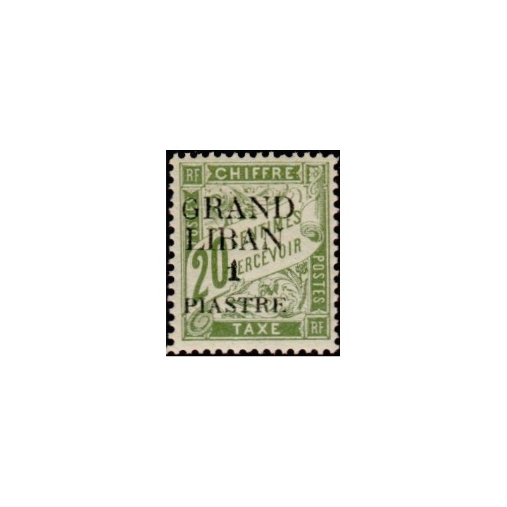 Grand Liban - Taxe 02
