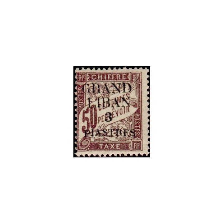 Grand Liban - Taxe 04