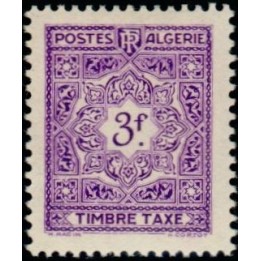 Algerie - Taxe 40