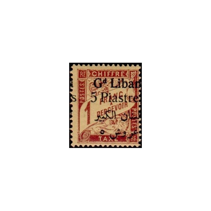 Grand Liban - Taxe 10