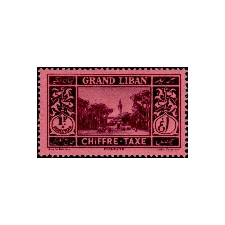 Grand Liban - Taxe 12