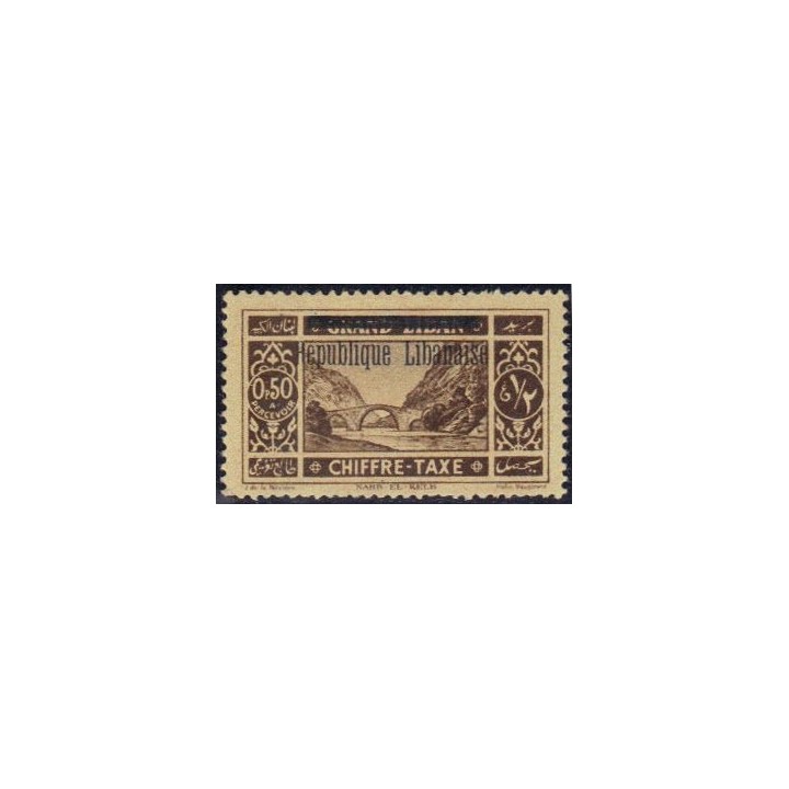 Grand Liban - Taxe 16