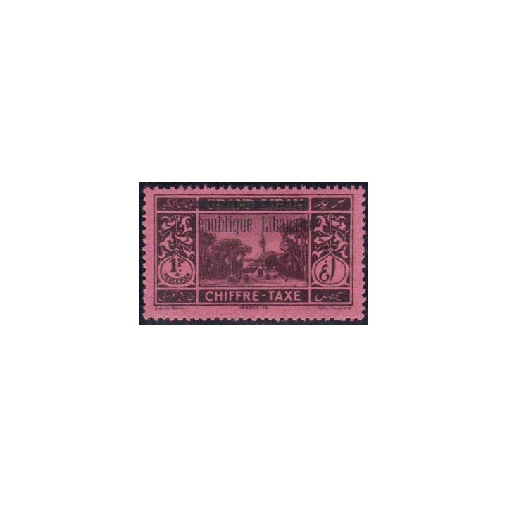 Grand Liban - Taxe 17