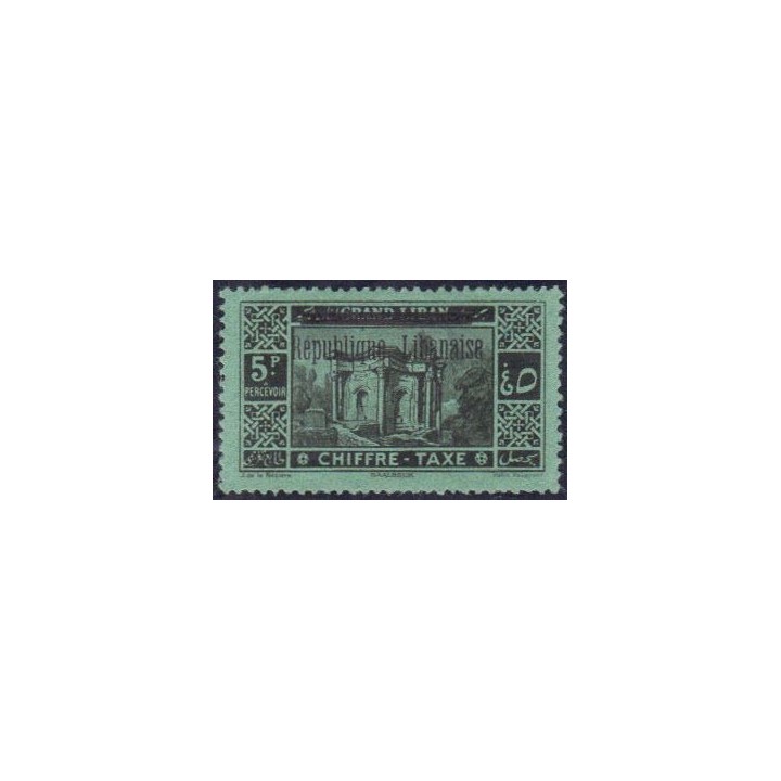 Grand Liban - Taxe 20
