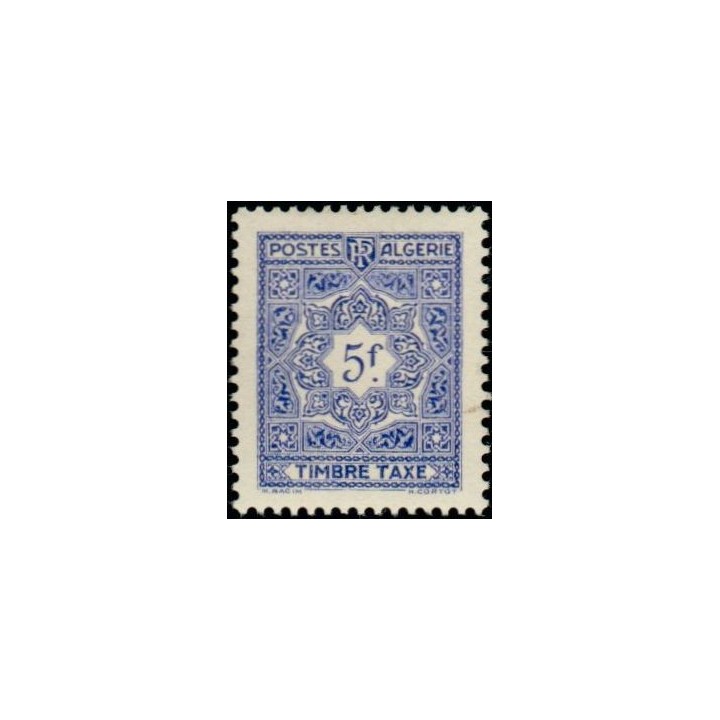 Algerie - Taxe 41