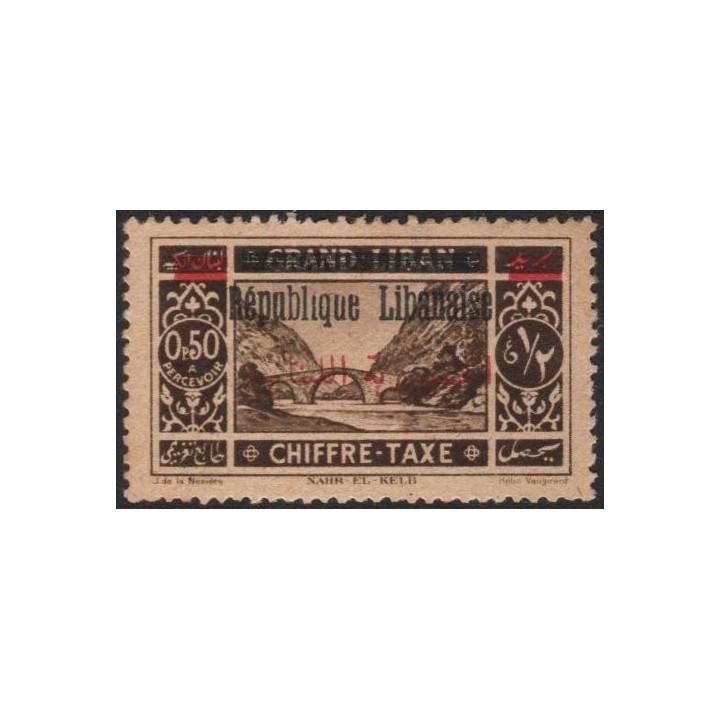 Grand Liban - Taxe 21