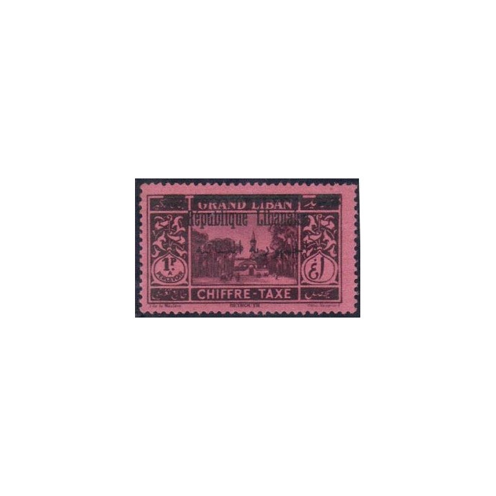 Grand Liban - Taxe 22