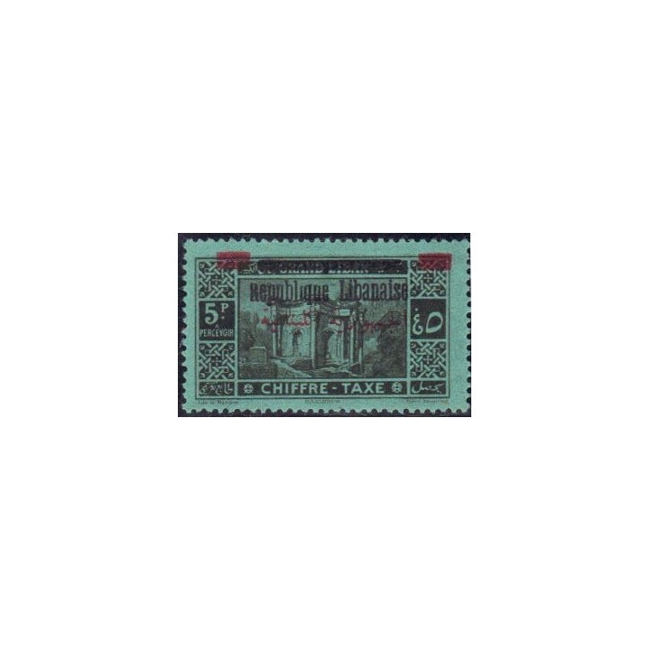 Grand Liban - Taxe 25