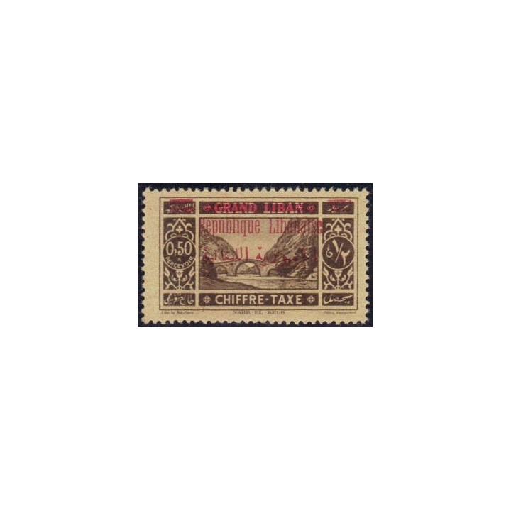 Grand Liban - Taxe 26