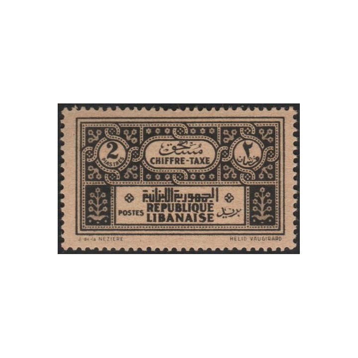 Grand Liban - Taxe 31