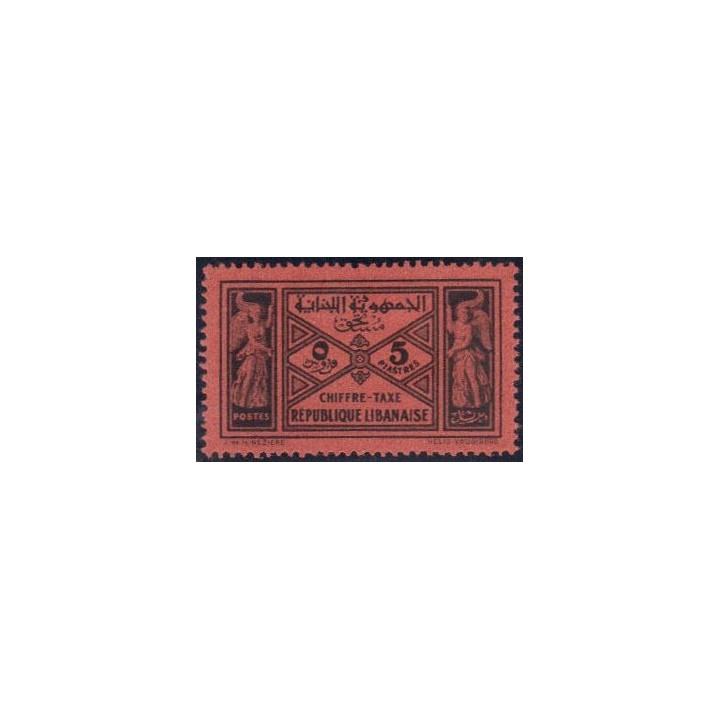 Grand Liban - Taxe 33