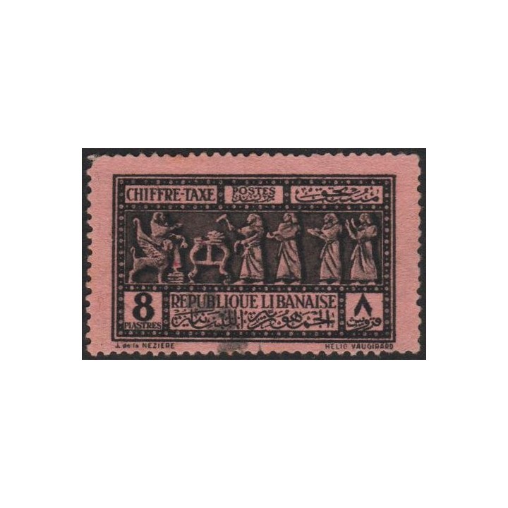 Grand Liban - Taxe 34