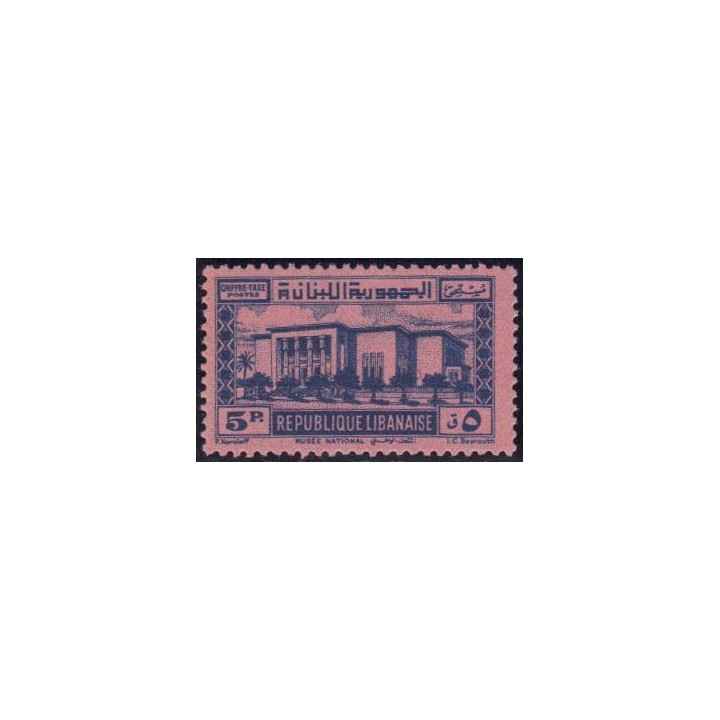 Grand Liban - Taxe 38