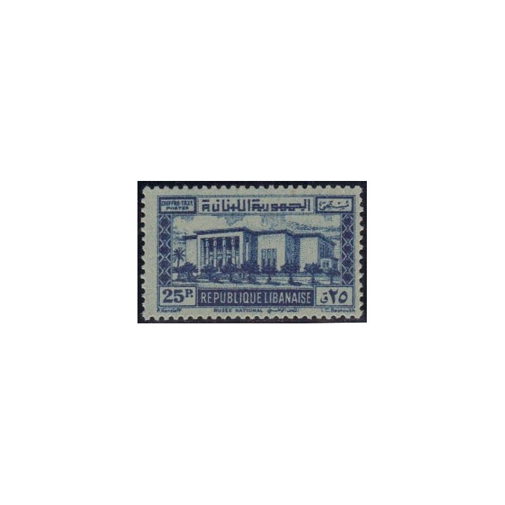 Grand Liban - Taxe 39