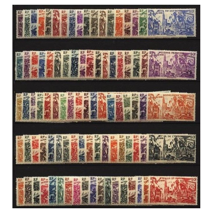Grandes séries coloniales 1946 - Tchad au Rhin