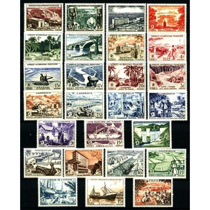 Grandes séries coloniales 1956 - F.I.D.E.S
