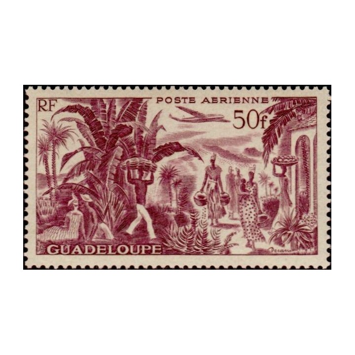Guadeloupe - Poste Aérienne 13