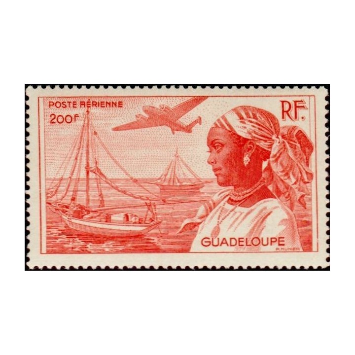 Guadeloupe - Poste Aérienne 15