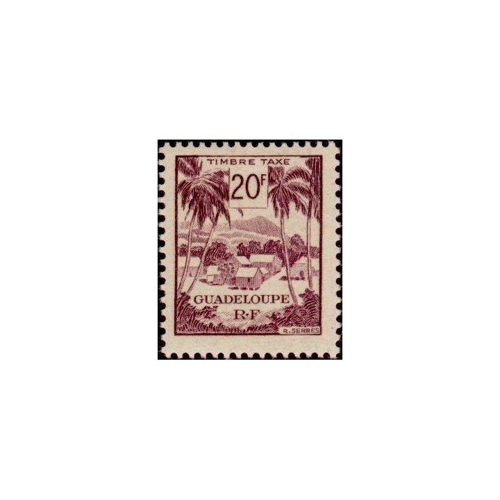 Guadeloupe - Taxe 50
