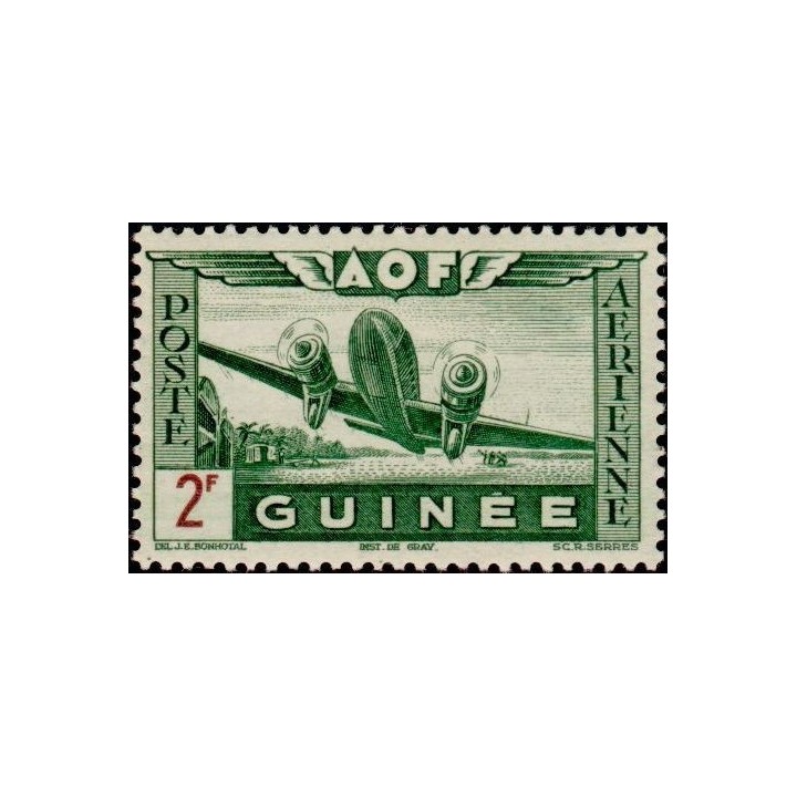 Guinée - Poste Aérienne 12