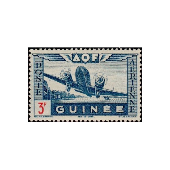 Guinée - Poste Aérienne 13