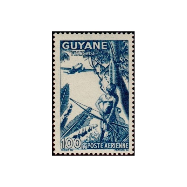 Guyane - Poste Aérienne 25