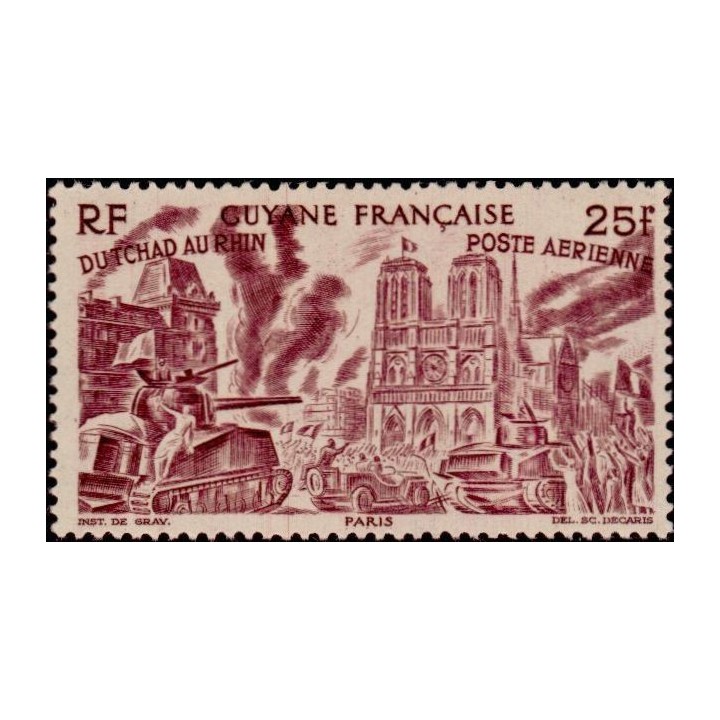 Guyane - Poste Aérienne 33