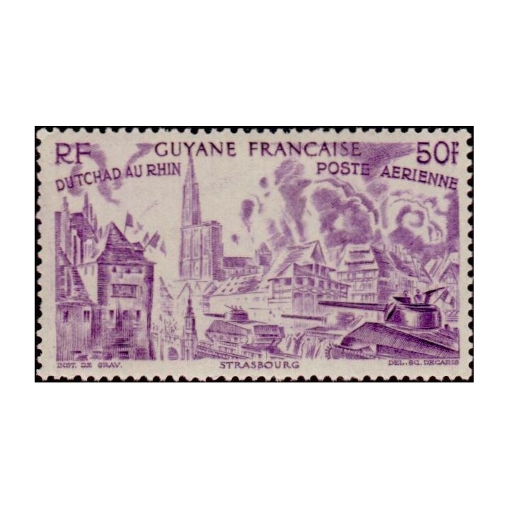 Guyane - Poste Aérienne 34
