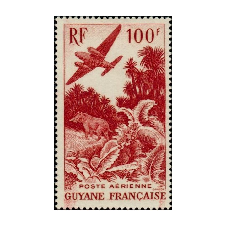 Guyane - Poste Aérienne 36