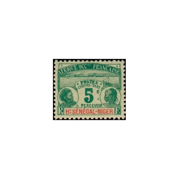 Haut-Sénégal et Niger - Taxe 01