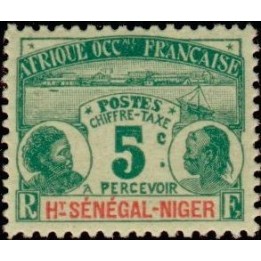 Haut-Sénégal et Niger - Taxe 01
