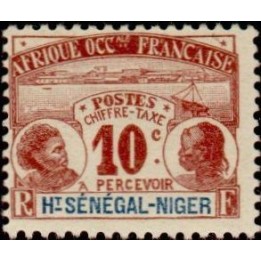 Haut-Sénégal et Niger - Taxe 02