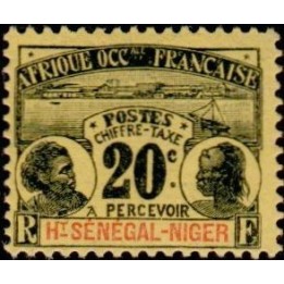 Haut-Sénégal et Niger - Taxe 04