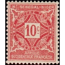 Haut-Sénégal et Niger - Taxe 09