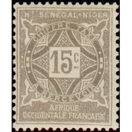 Haut-Sénégal et Niger - Taxe 10