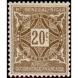 Haut-Sénégal et Niger - Taxe 11