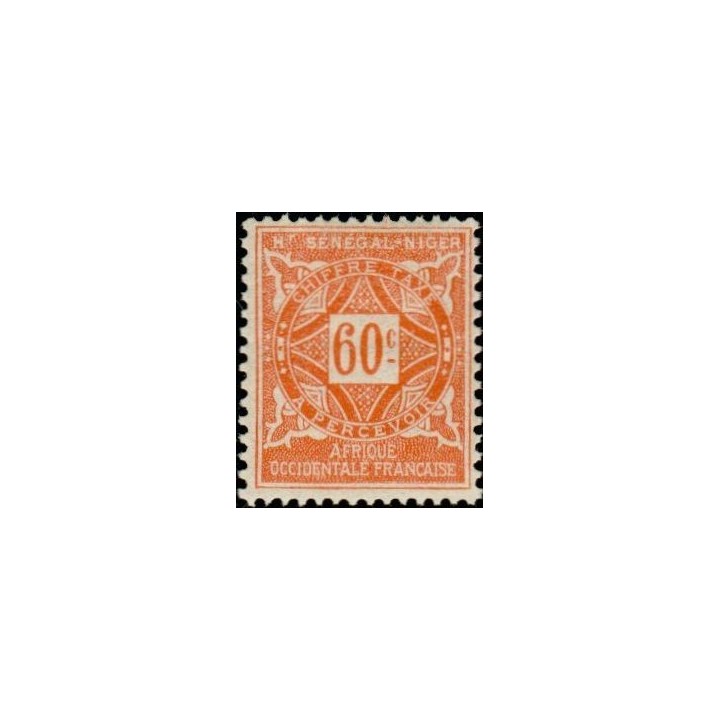 Haut-Sénégal et Niger - Taxe 14