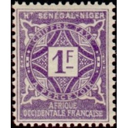Haut-Sénégal et Niger - Taxe 15