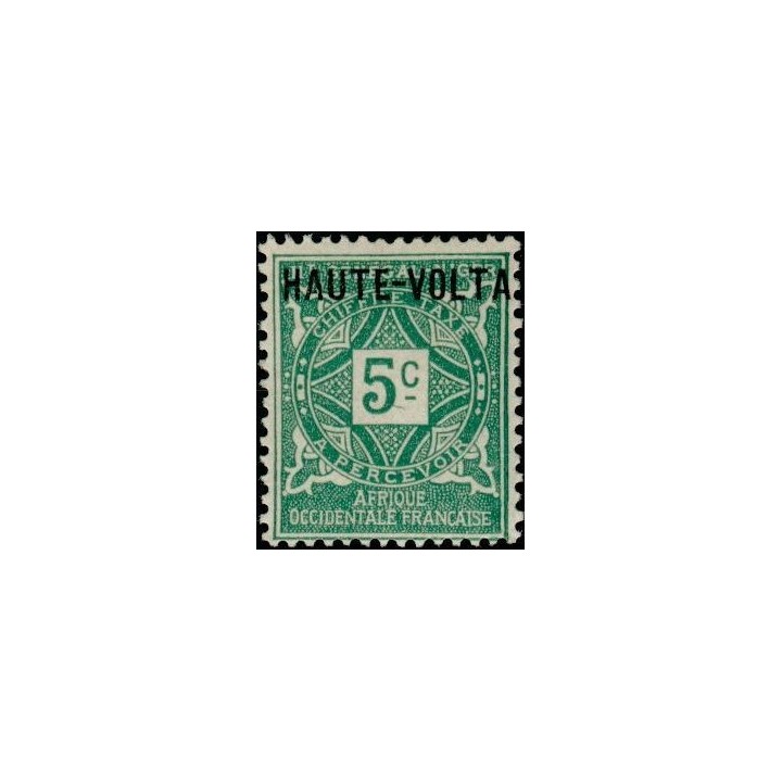 Haute-Volta - Taxe 01