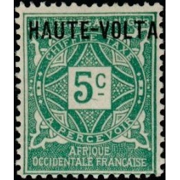 Haute-Volta - Taxe 01
