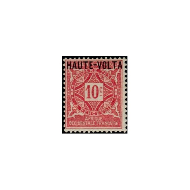 Haute-Volta - Taxe 02