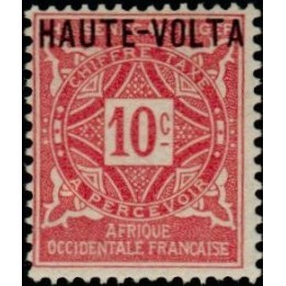 Haute-Volta - Taxe 02