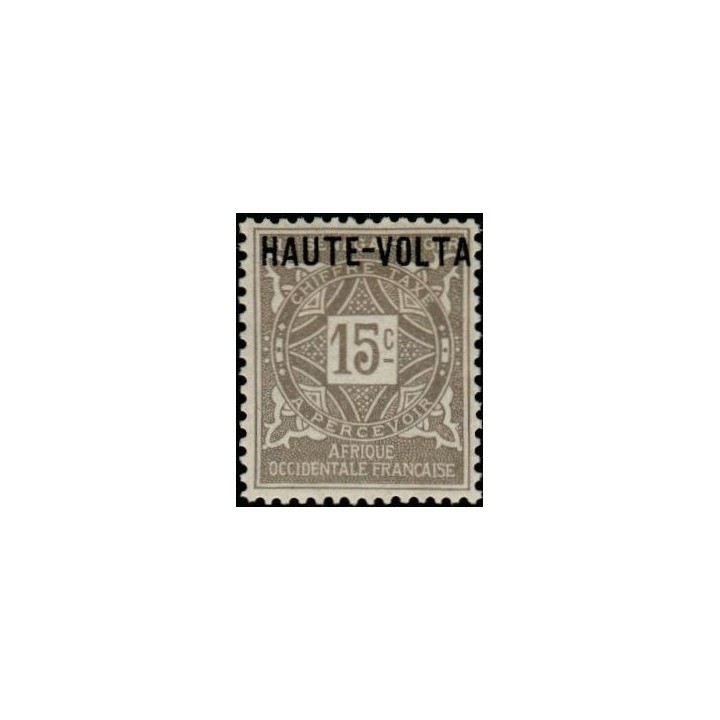 Haute-Volta - Taxe 03