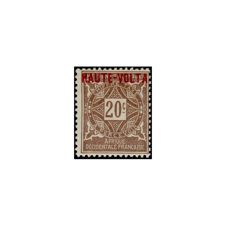 Haute-Volta - Taxe 04