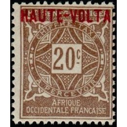Haute-Volta - Taxe 04