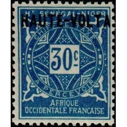 Haute-Volta - Taxe 05