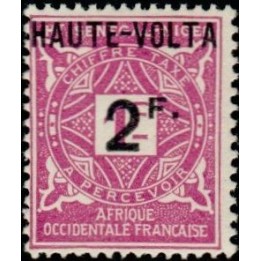 Haute-Volta - Taxe 09