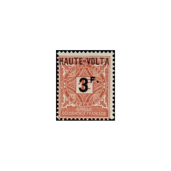 Haute-Volta - Taxe 10