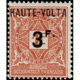 Haute-Volta - Taxe 10